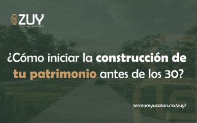 ¿Cómo construir un patrimonio antes de los 30?